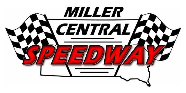 Miller Central Speedway race track logo